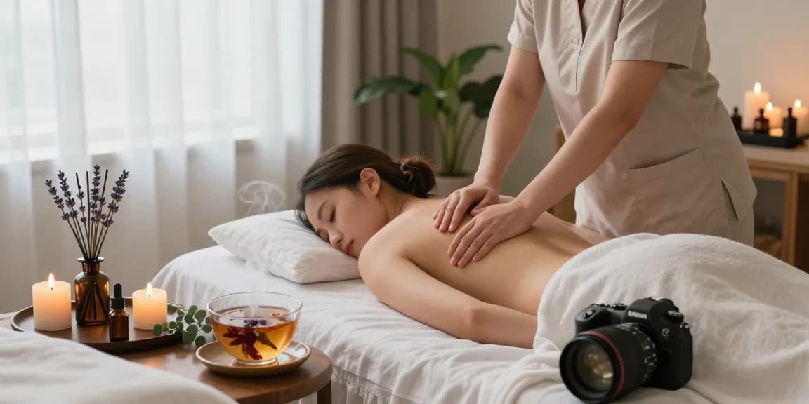 Experience rejuvenation with 서대문출장안마 in a tranquil spa setting featuring essential oils and soothing ambiance.